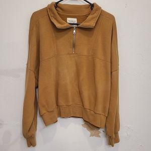 Abercrombie & Fitch Essential Soft AF Max Mock Half-Zip